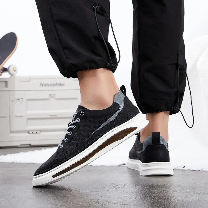 JOSINY Anti-Slip Wear-Resistant Low-Top Skateboard Shoes Men's-19