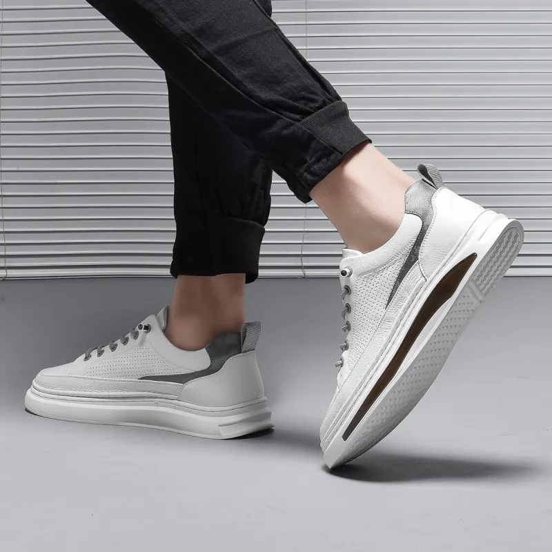 JOSINY Anti-Slip Wear-Resistant Low-Top Skateboard Shoes Men's-6