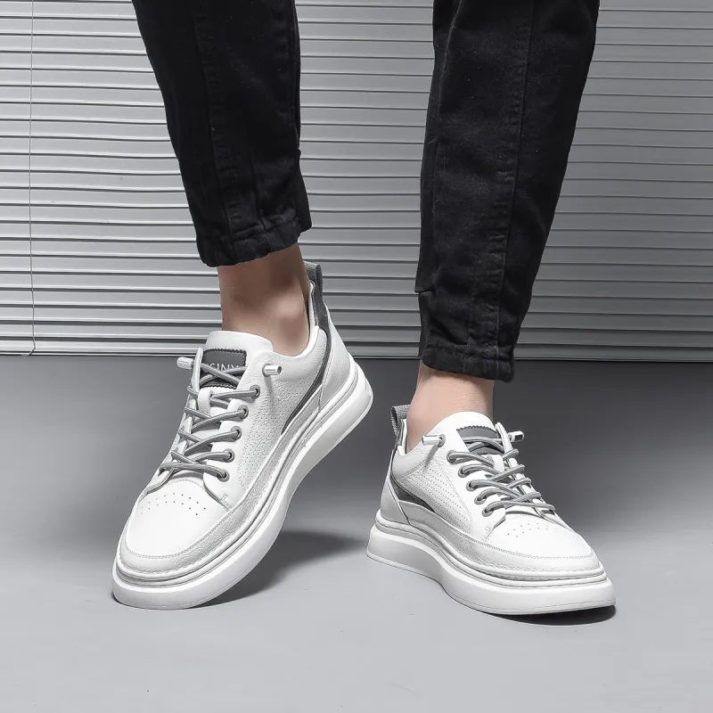 JOSINY Anti-Slip Wear-Resistant Low-Top Skateboard Shoes Men's-7