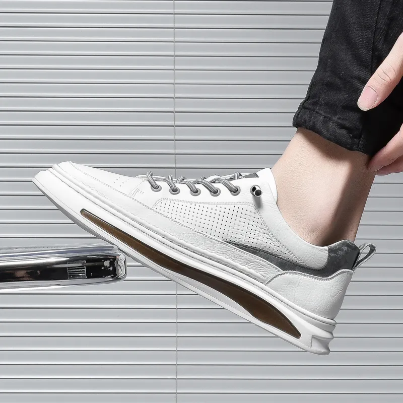 JOSINY Anti-Slip Wear-Resistant Low-Top Skateboard Shoes Men's-8