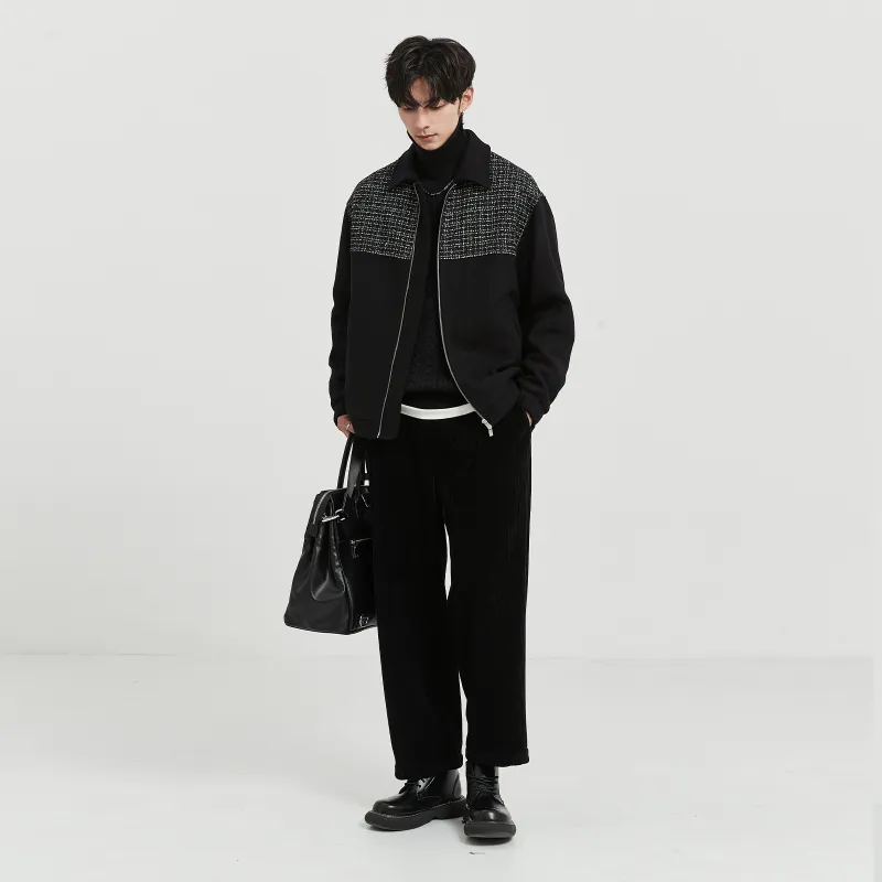 EARL JOEL Jackets Men Meteorite Black-3