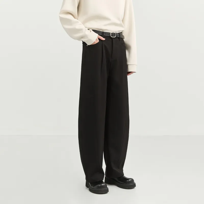 EARL JOEL Casual Pants Men's Denim Black-7