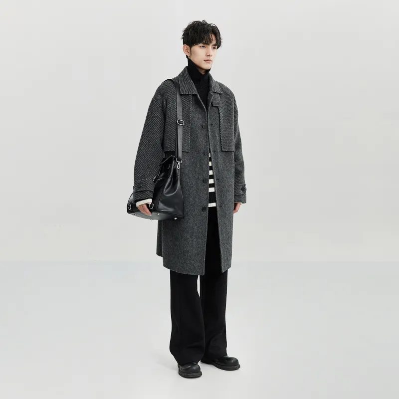 EARL JOEL Coats Unisex Premium Gray-3
