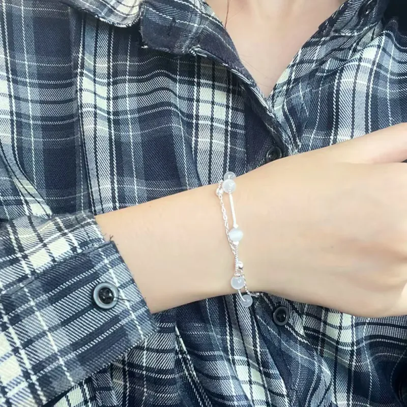 Bermuda Eyes Colored Glaze Bracelets Women's-2