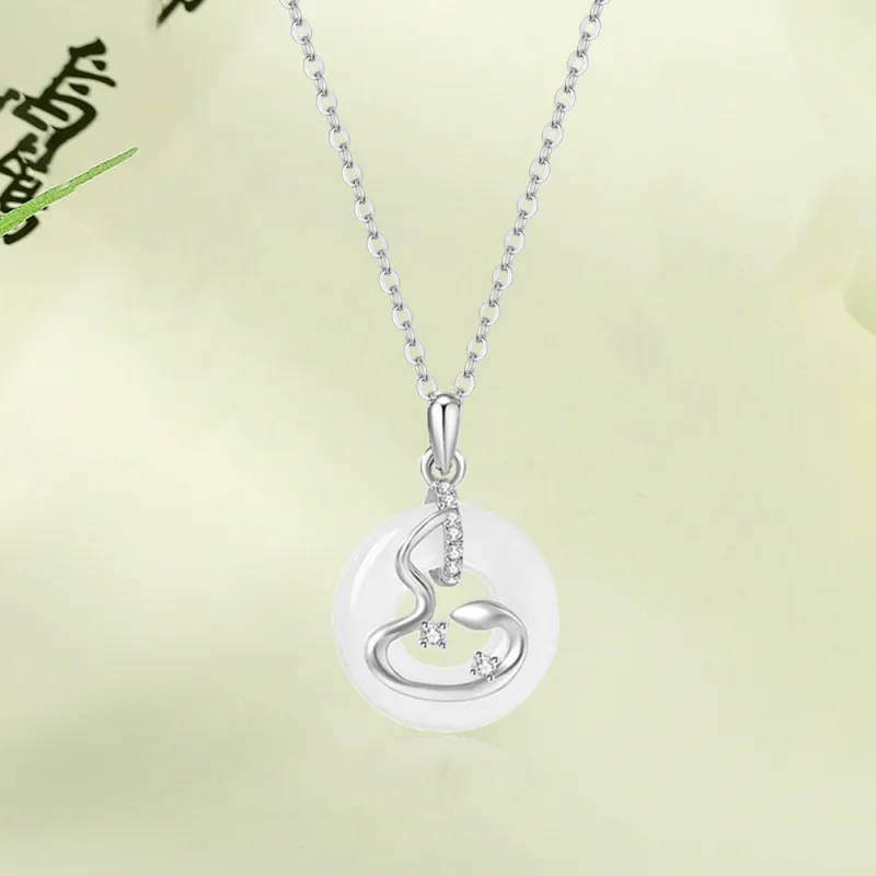 Bermuda Eyes Obsidian Necklaces Unisex-5