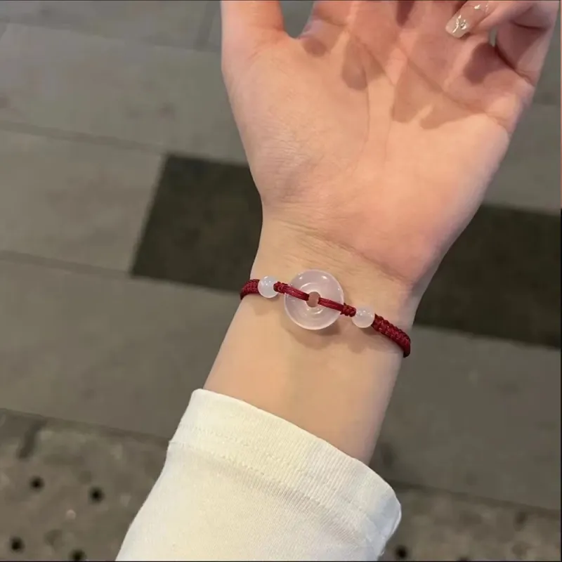 Bermuda Eyes Chalcedony Jade Bracelets Unisex-1