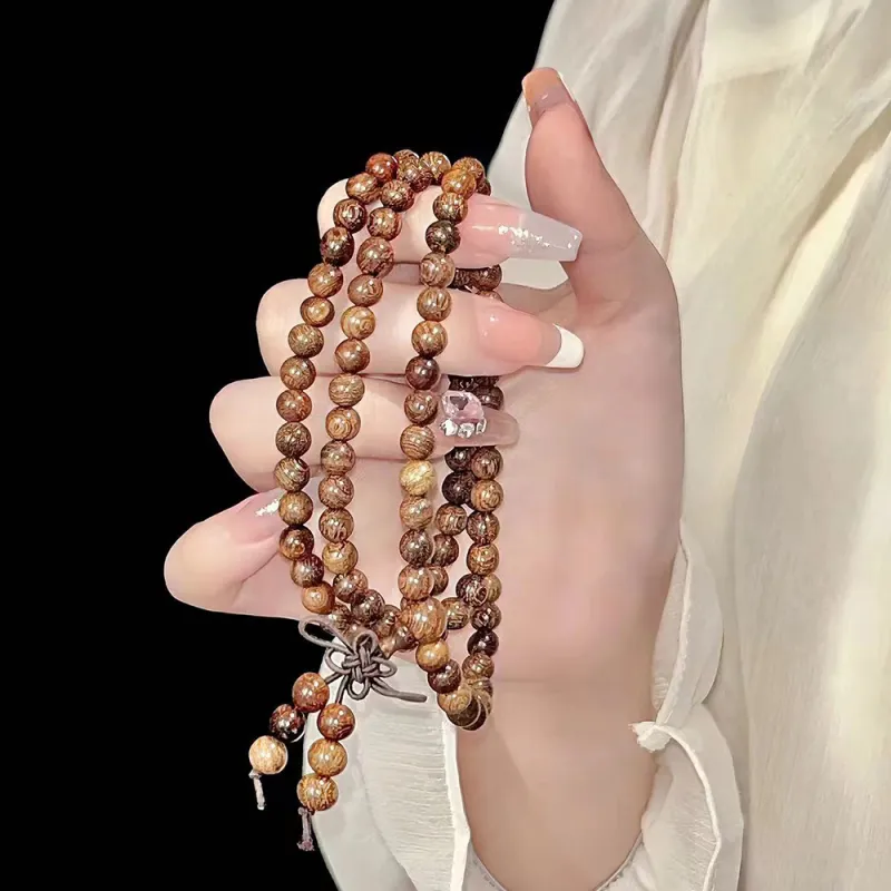 Bermuda Eyes Golden Sandalwood Bracelets Unisex-1