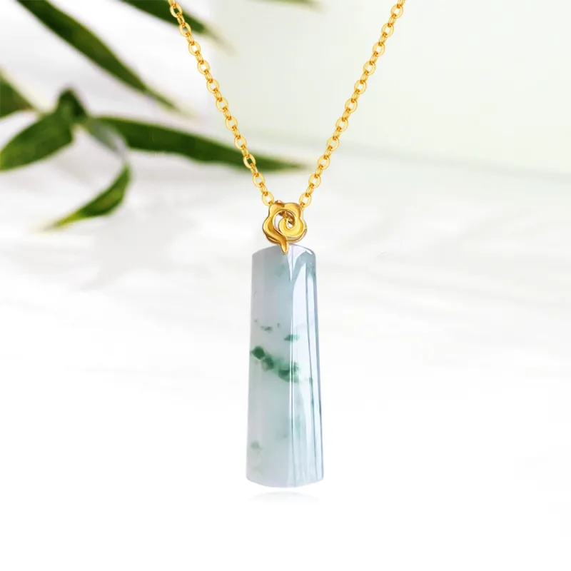 Bermuda Eyes Ice Glutinous Jadeite Necklaces Unisex-2