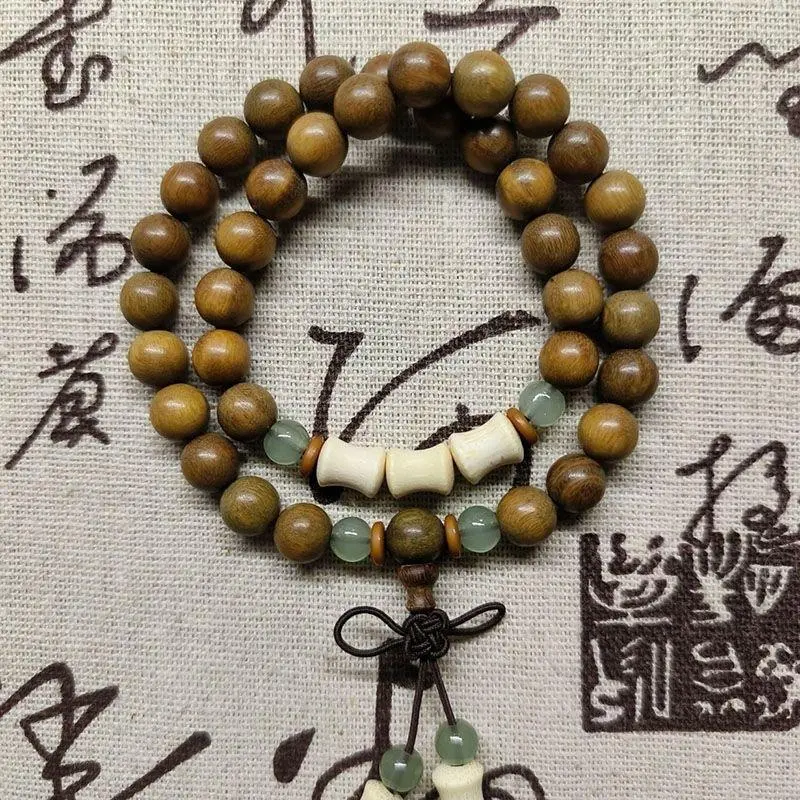 Bermuda Eyes Green Sandalwood Bracelets Unisex-3