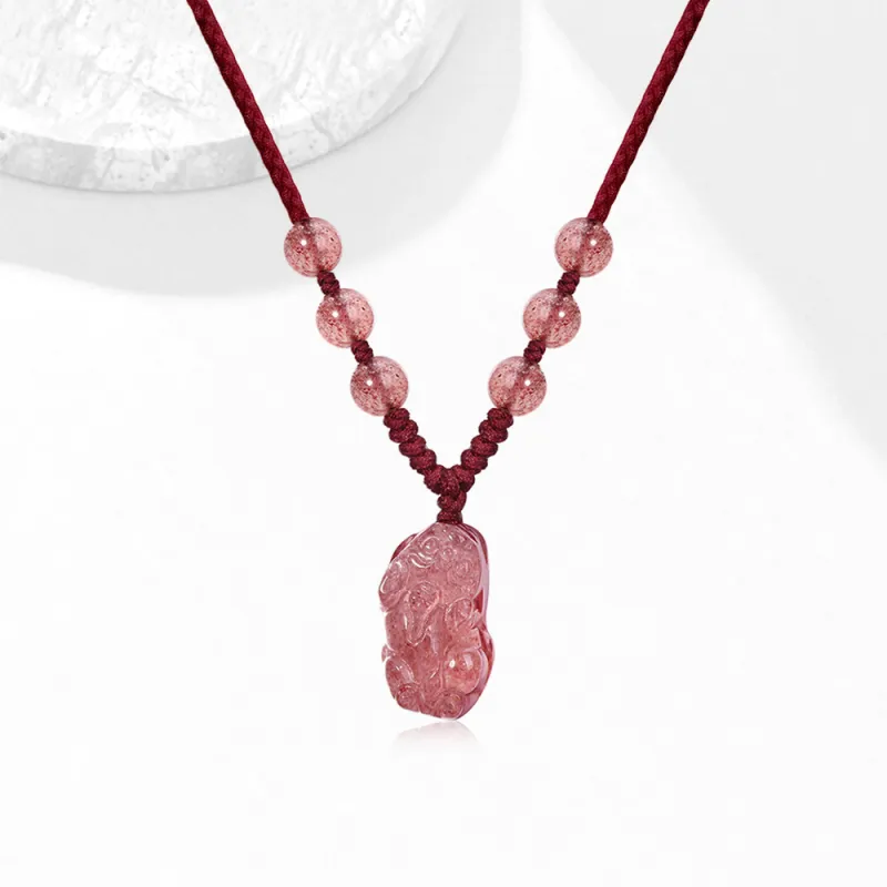 Bermuda Eyes Obsidian Jade Necklaces Unisex-3