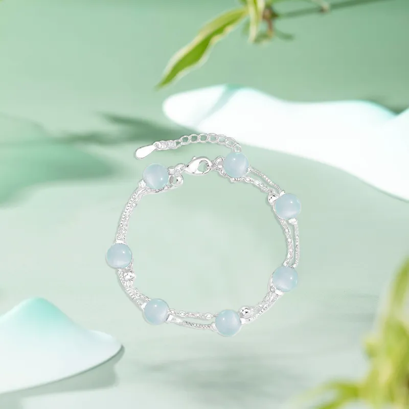 Bermuda Eyes Colored Glaze Bracelets Women's-6