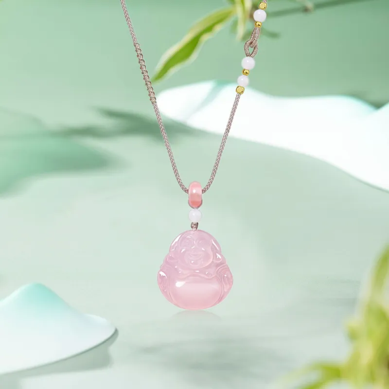 Bermuda Eyes Chalcedony Necklaces Women's-4