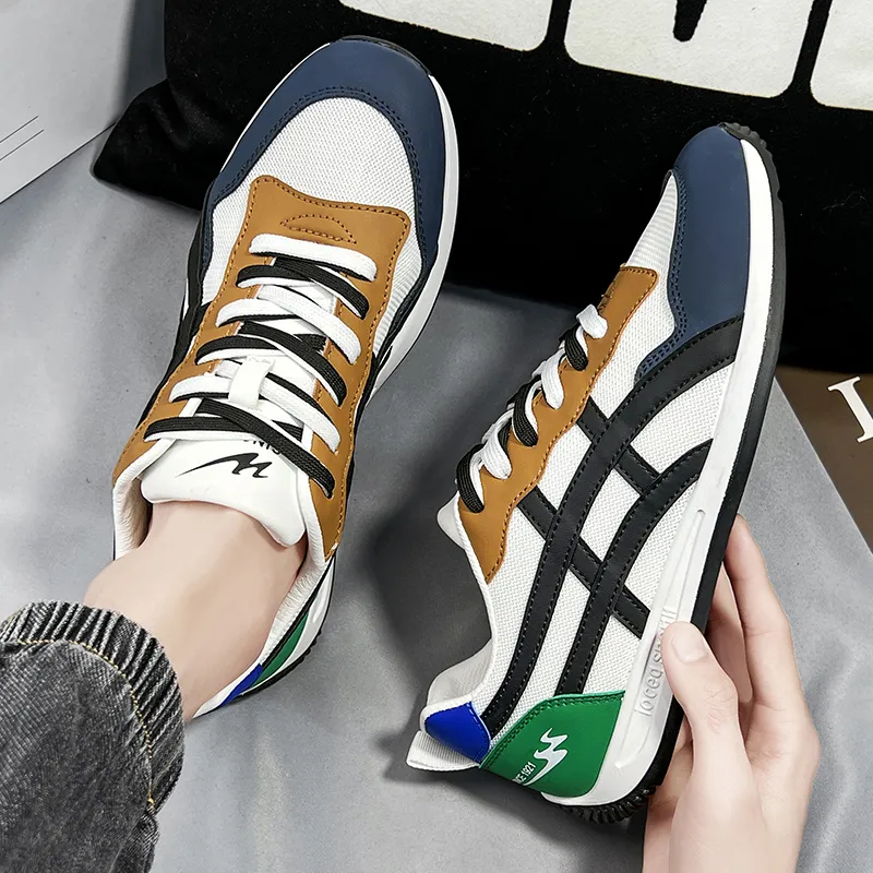 DOUBLE STAR 88 Shock Absorbers Slip Resistant, Abrasion Resistant, Breathable Low Top Running Shoes Men's-3