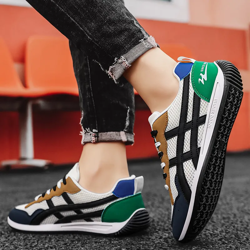 DOUBLE STAR 88 Shock Absorbers Slip Resistant, Abrasion Resistant, Breathable Low Top Running Shoes Men's-9