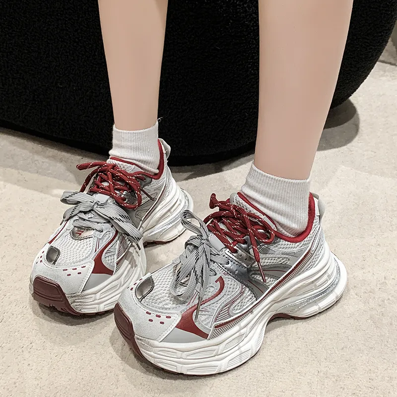 N6N8 Low-Top Chunky Sneakers Women's-3