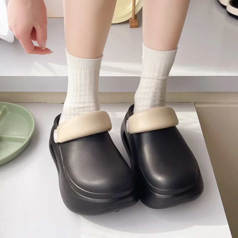 N6N8 Closed Toe Slippers Women's-16