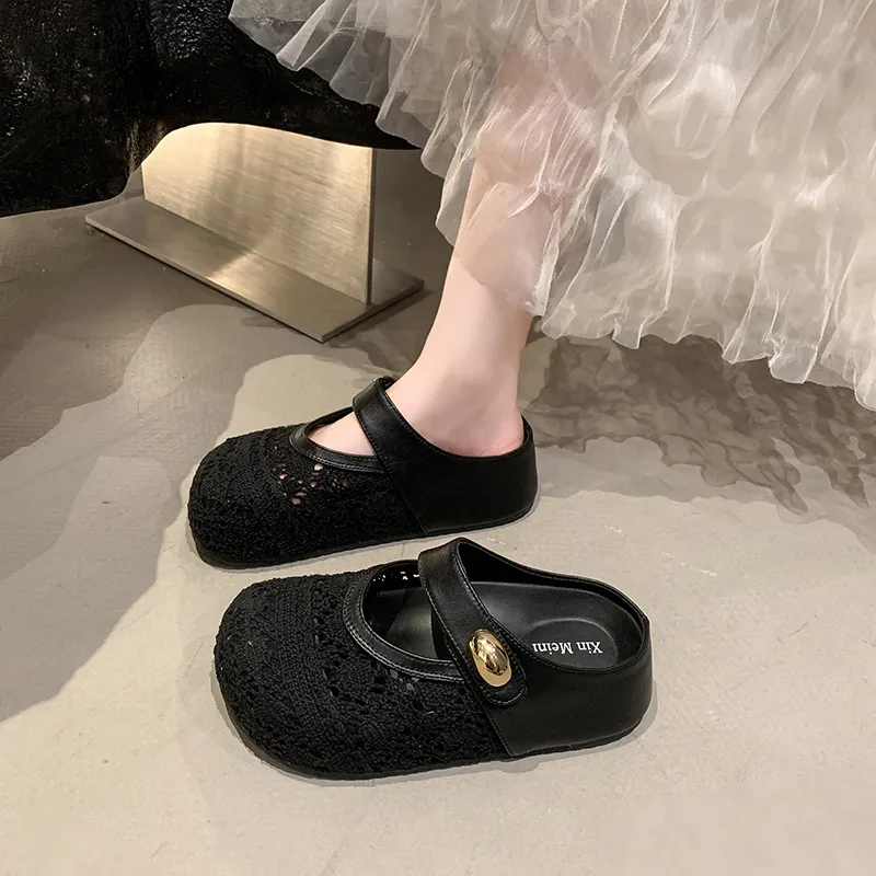N6N8 Closed Toe Slippers Women's-17