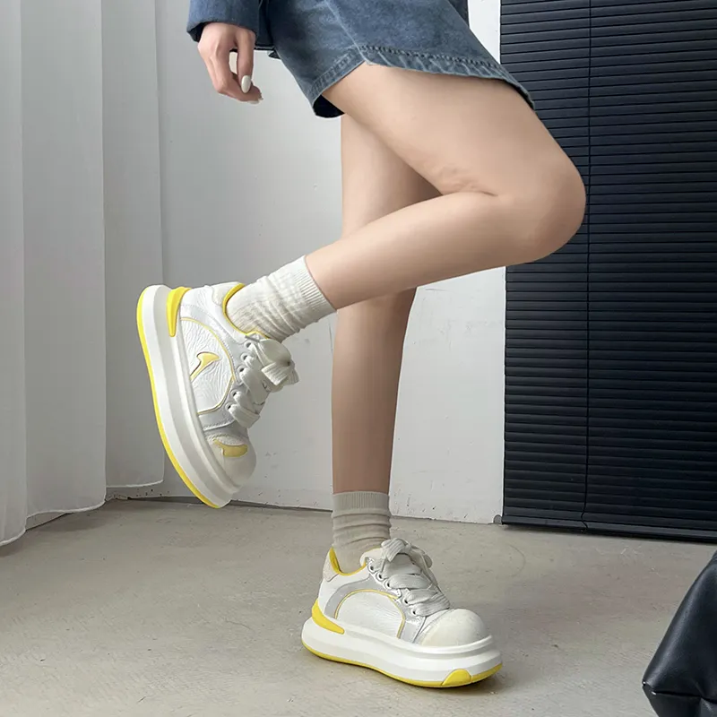 N6N8 Lightweight Breathable Height Increasing Low Top Skateboard Shoes Women's-10