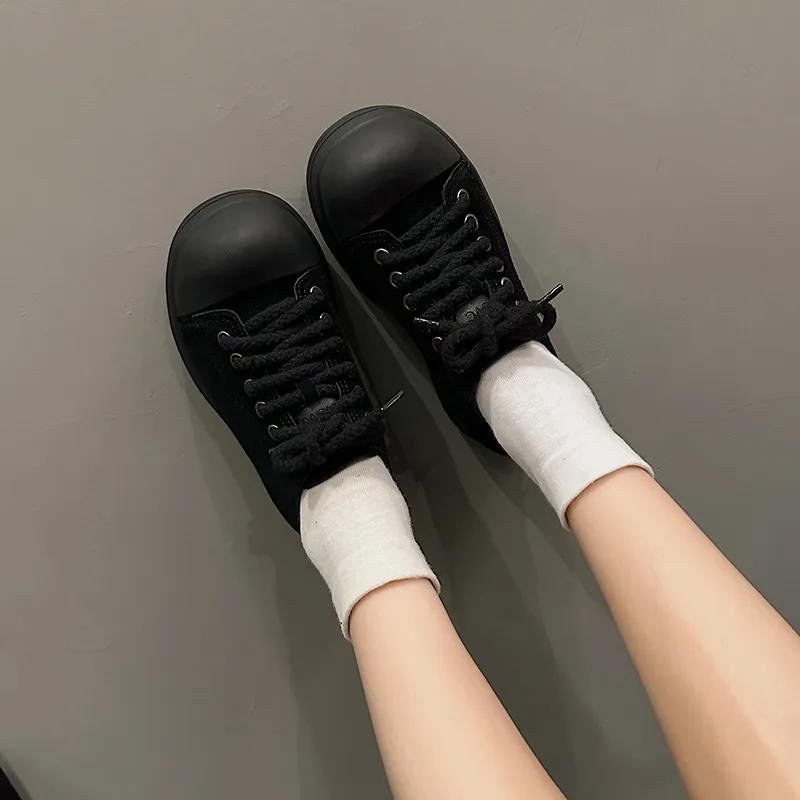 N6N8 Wear-Resistant Lightweight Height Increasing Low-Top Casual Shoes Women's-17