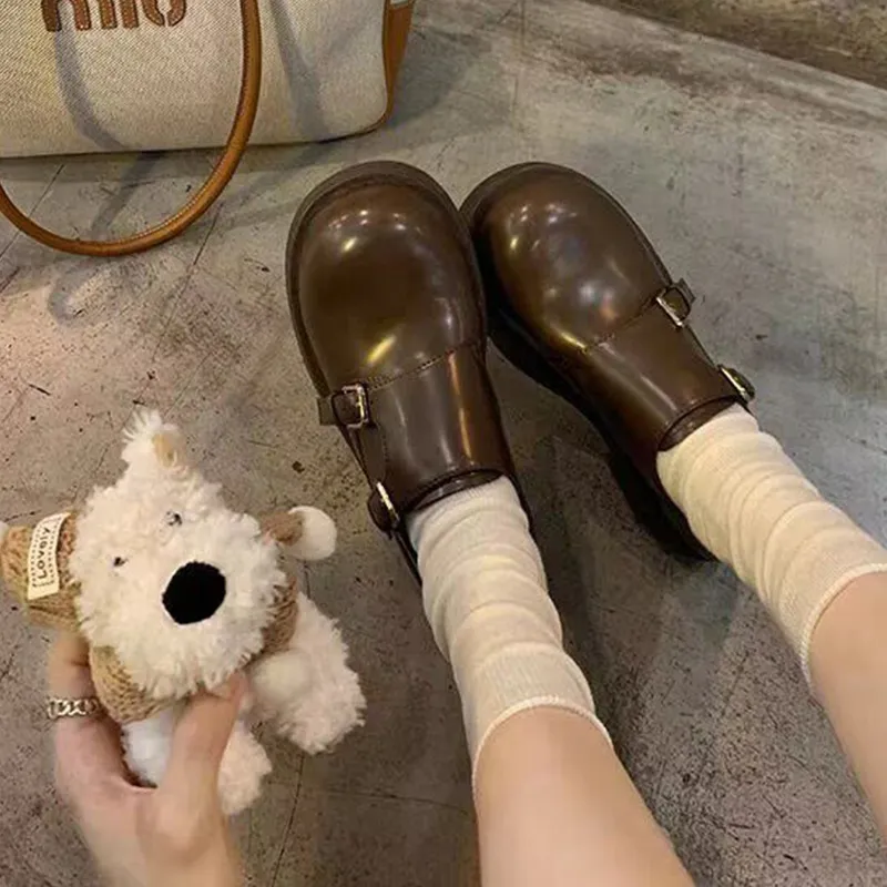 N6N8 Loafers Chunky Heel Women's-6