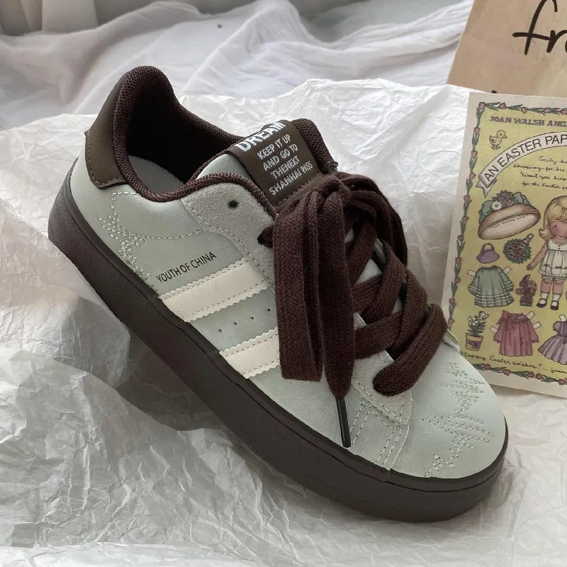 N6N8 Durable Lightweight And Breathable Low-Top Skateboard Shoes Women's-18