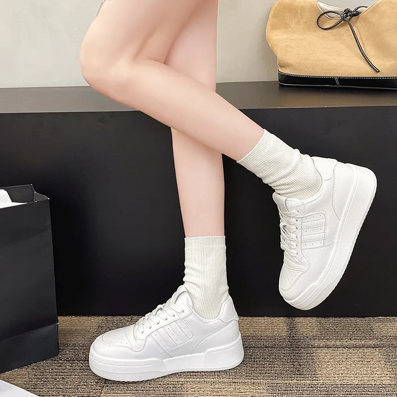 N6N8 Lightweight Breathable Height Increasing Low Top Skateboard Shoes Women's-5