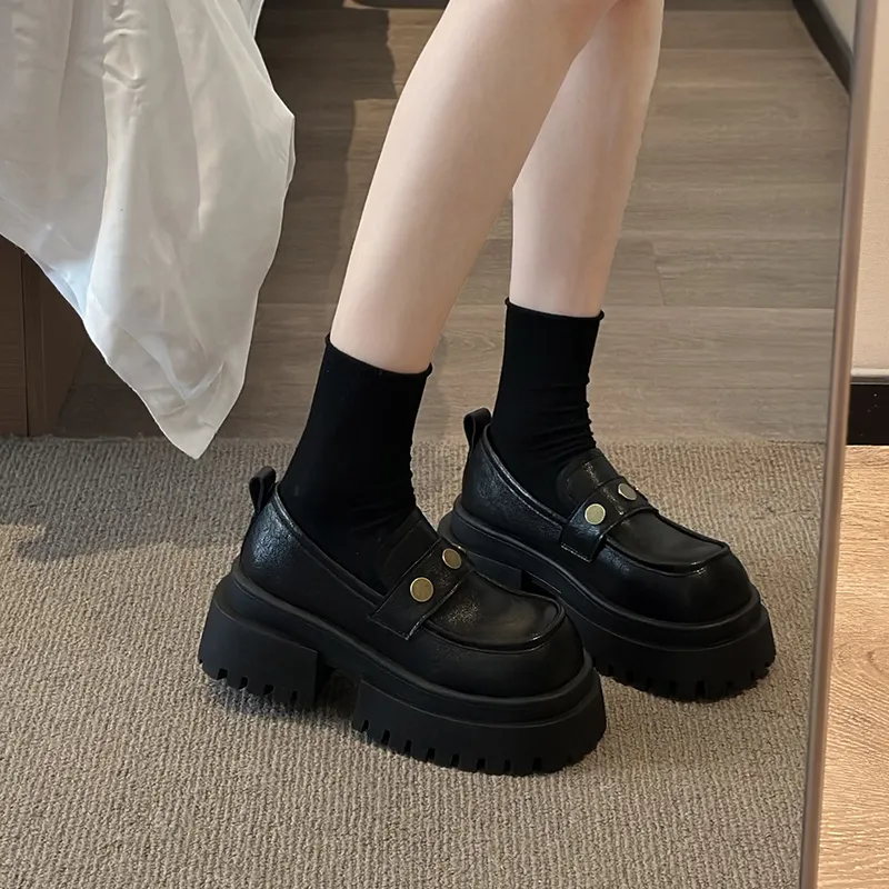 N6N8 Loafers Chunky Heel Women's-6