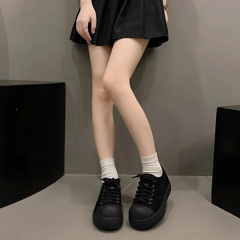 N6N8 Wear-Resistant Lightweight Height Increasing Low-Top Casual Shoes Women's-15