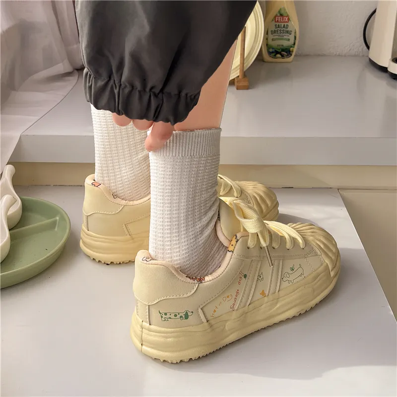 N6N8 Anti-Slip And Wear-Resistant Lightweight Low-Top Skateboard Shoes Women's-2