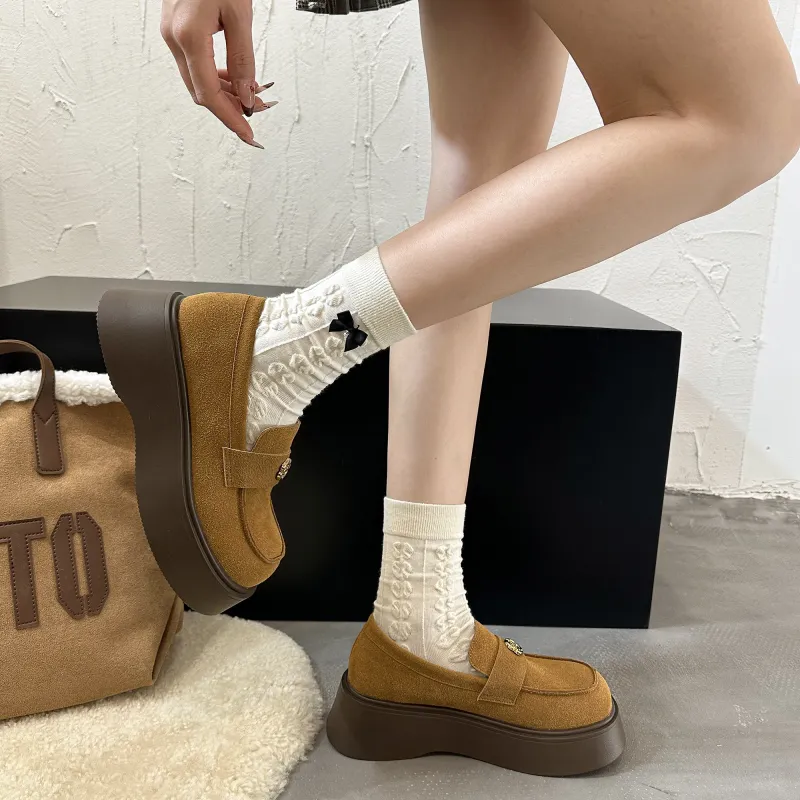 N6N8 Loafers Women's Light Brown, Yellow, Light Gray-2