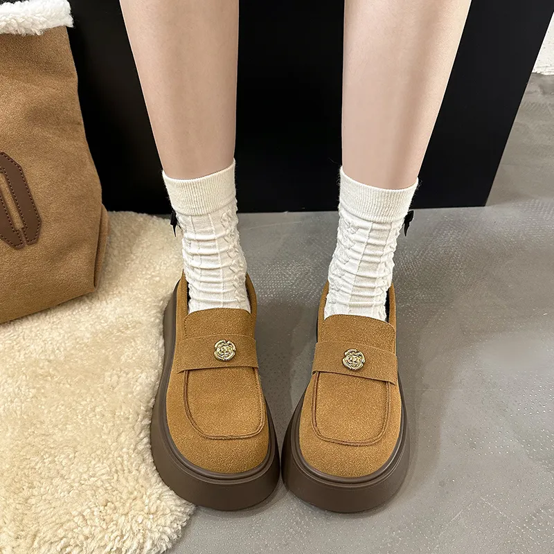 N6N8 Loafers Women's Light Brown, Yellow, Light Gray-8