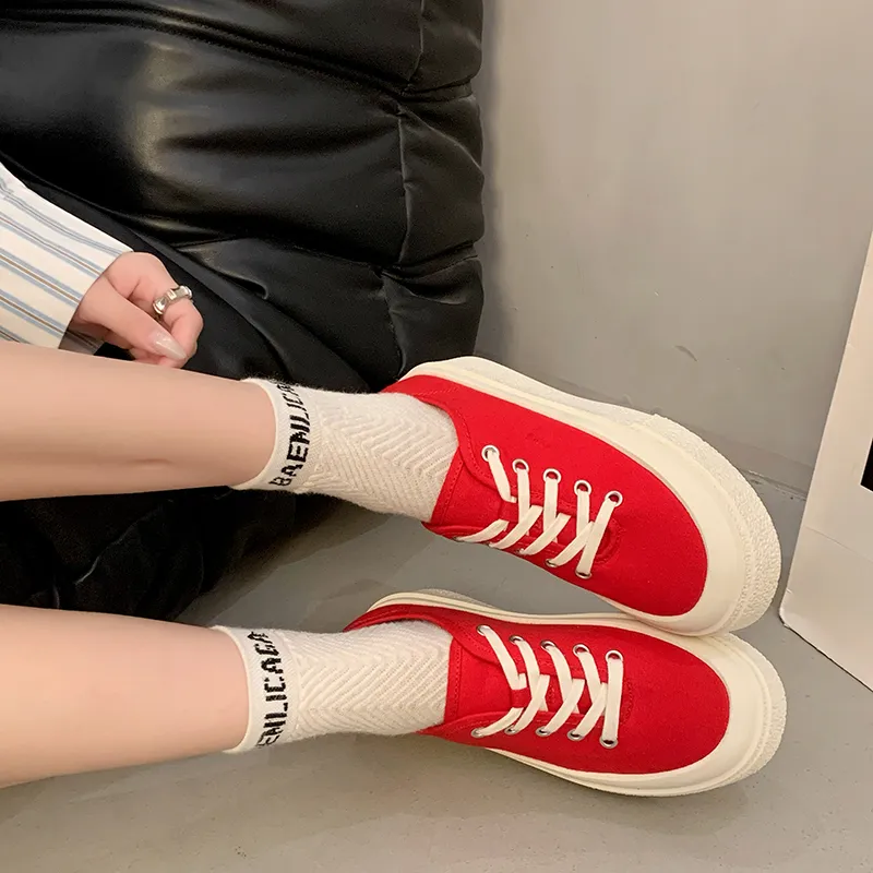 N6N8 Slip Resistant, Breathable, Lightweight Low Top Canvas Shoes Women's-5