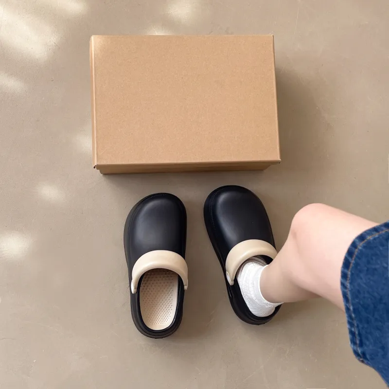 N6N8 Closed Toe Slippers Women's-15