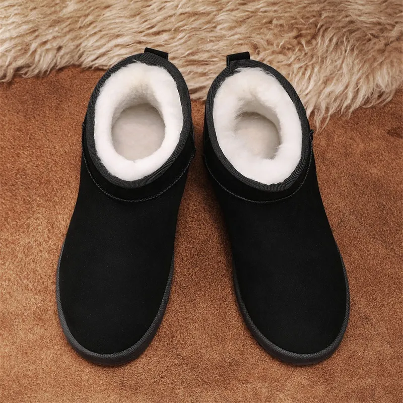 Little Red Man Short Snow Boots Unisex-3