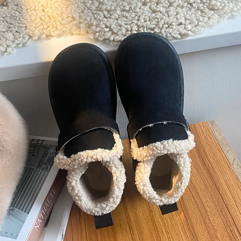 Little Red Man Ankle-Length Snow Boots Women's-11