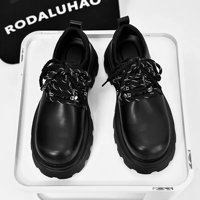 Little Red Man Men's Casual Shoes Men's Black-3