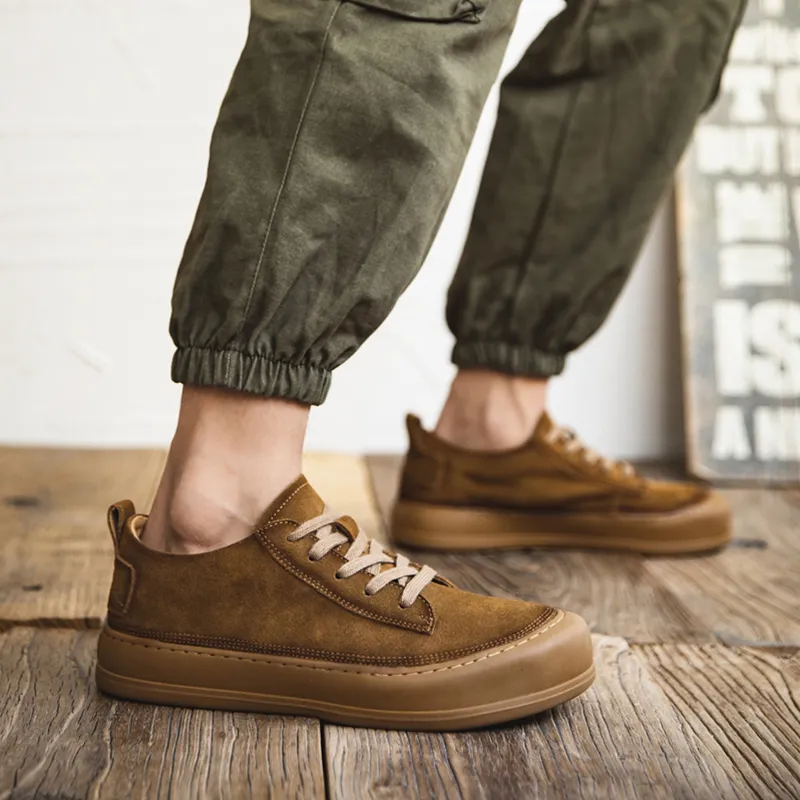 Little Red Man Non-slip Lightweight Low-Top Casual Shoes Men's-5