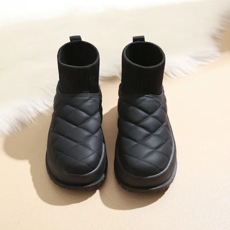 Little Red Man Short Snow Boots Women's-3