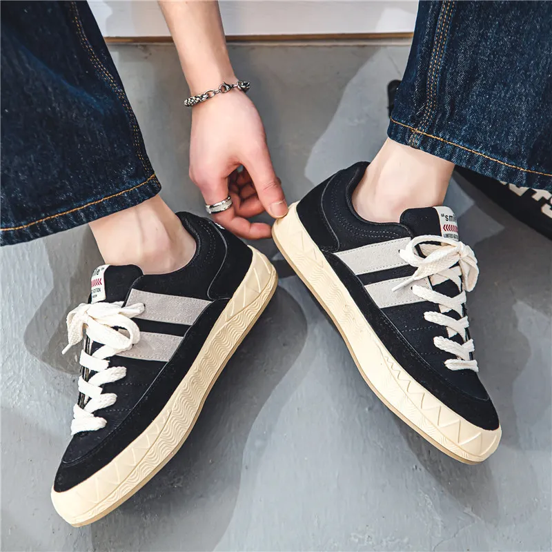 Little Red Man Canvas Shoes Men's-4