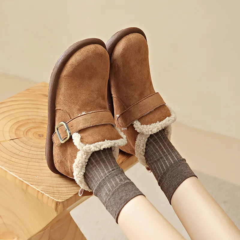 Little Red Man Ankle-Length Snow Boots Women's-14