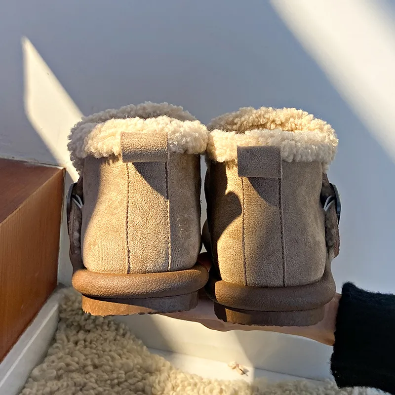 Little Red Man Ankle-Length Snow Boots Women's-1