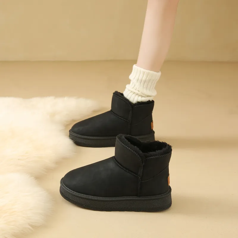 Little Red Man Short Snow Boots Unisex-2