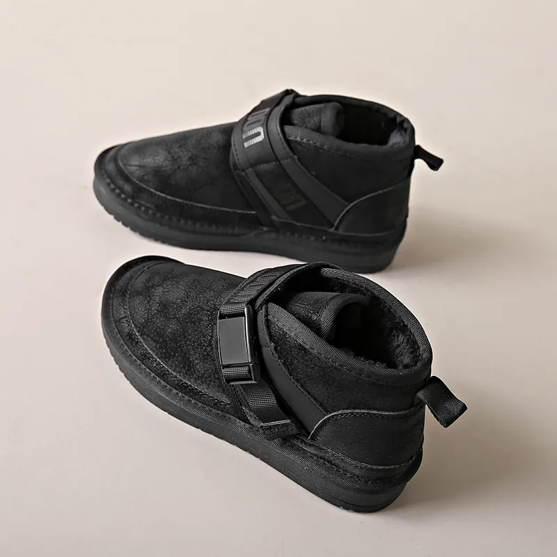Little Red Man Short Snow Boots Unisex-3