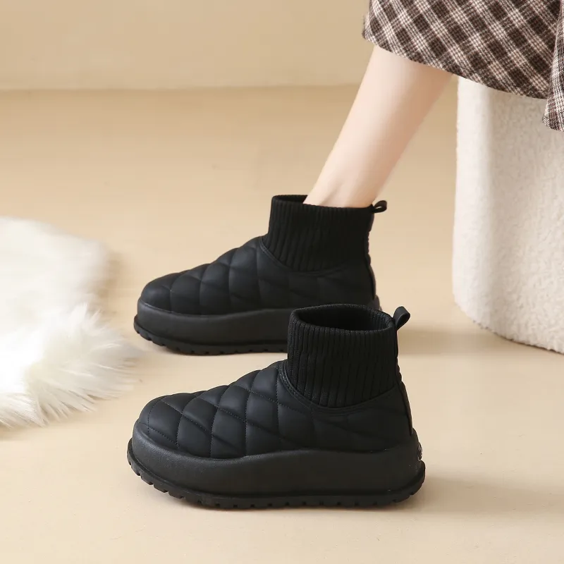 Little Red Man Short Snow Boots Women's-1
