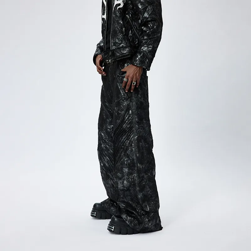 DND4DES Cargo Pants Unisex Black-4