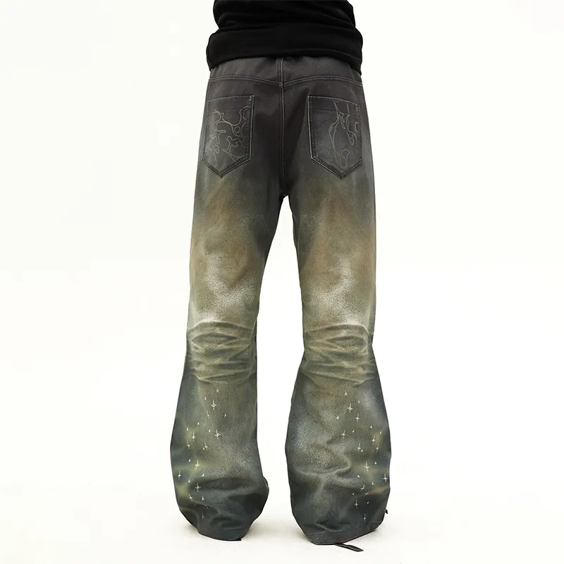DND4DES Jeans Unisex Green-3