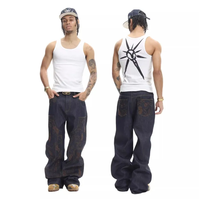 DND4DES Jeans Unisex Original Denim Blue-3