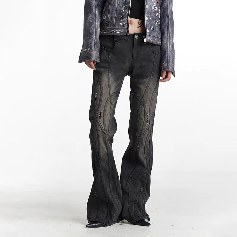 DND4DES Jeans Unisex Black-3