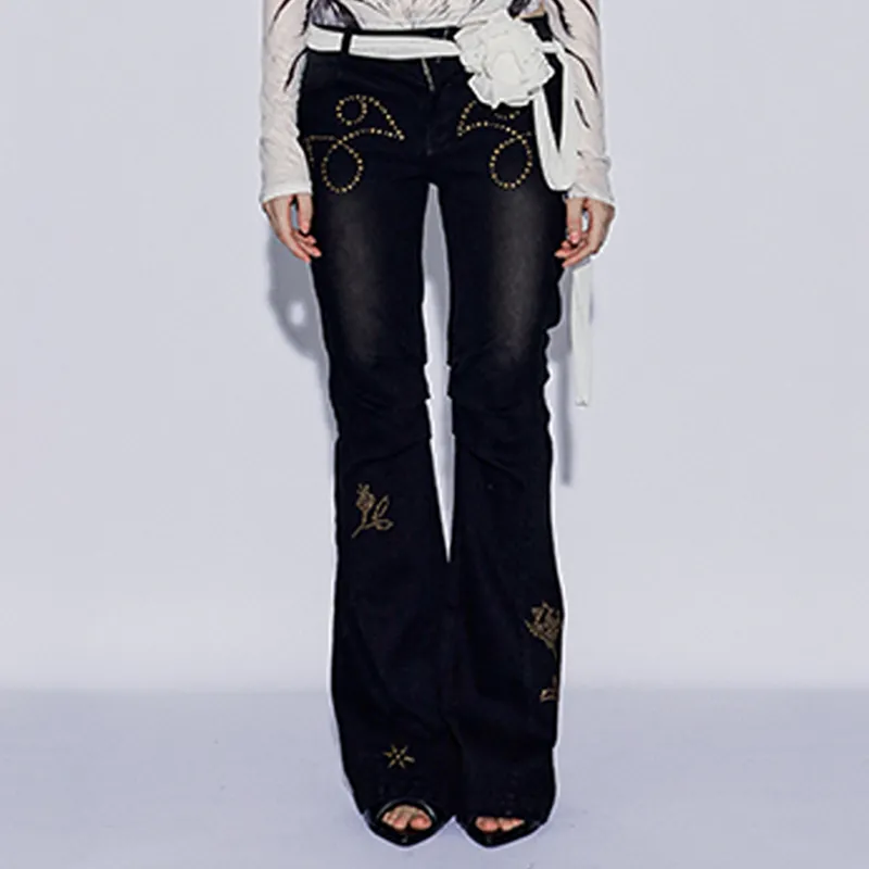 DND4DES Jeans Women's Black-2
