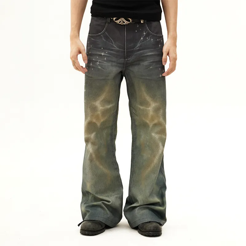 DND4DES Jeans Unisex Green-2